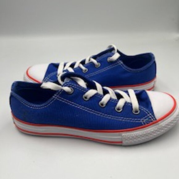 Converse Chuck Taylor All Stars Sneakers Women’s Size 3 Low Top Hyper Royal shoe - Picture 5 of 11